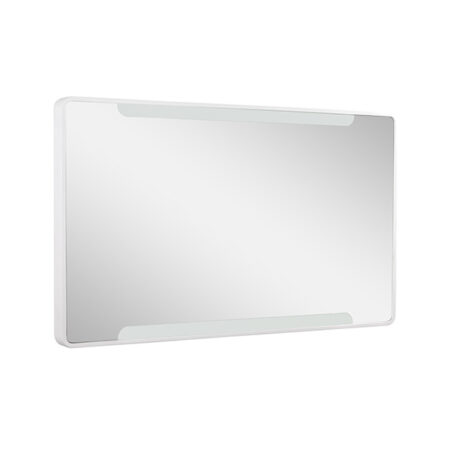 AMELIE LED MIRROR 850X40X500MM GLOSS WHITE - Image 2